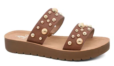 Corkys Footwear Women's Bad Romance Sandal In Cognac In Brown