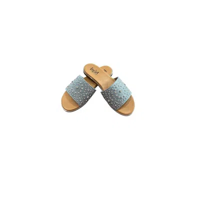 Corkys Footwear Women's "bail Money" Blingy Sandals In Blue