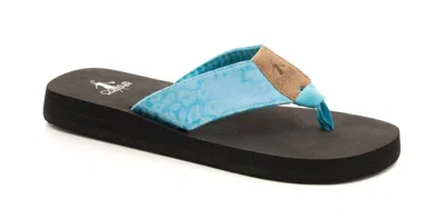 Corkys Footwear Women's Beach Babe Sandals In Turquoise In Blue