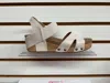 Corkys Footwear Women Better With Time Low Heel Wedge Sandal In Ivory In White