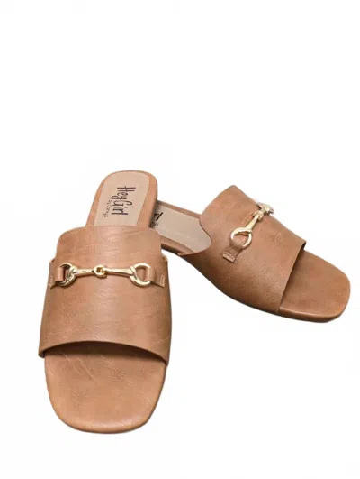 Corkys Footwear Women Bit Of A Breeze Sandal In Cognac Brown In Multi
