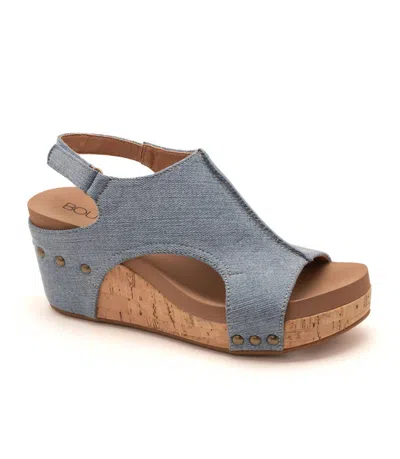 Corkys Footwear Women's Bonny Sandals In Light Blue Denim