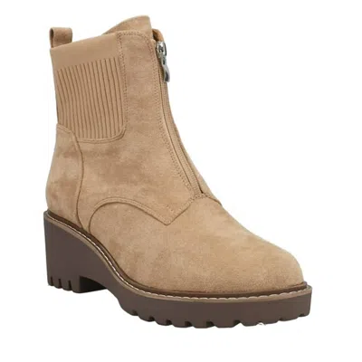 Corkys Footwear Women's Boo Camel Suede Bootie In Brown