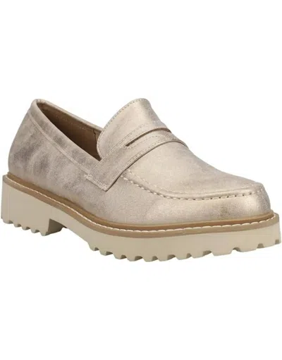 Corkys Footwear Women's Boost Metallic Loafers In Gold