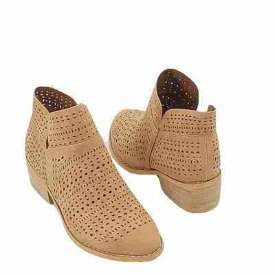 Corkys Footwear Women's Brier Spring Bootie In Taupe In Gray