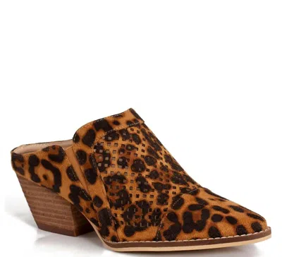 Corkys Footwear Women's Bueno Heel In Leopard Print In Multi