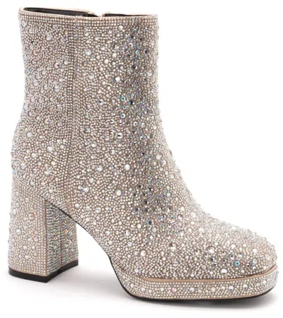 Corkys Footwear Women's Bussin Boot In Clear Rhinestone In Multi