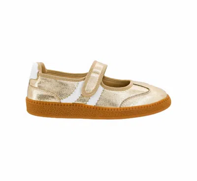 Corkys Footwear Women's Calm Down Mary Jane Sneaker In Gold