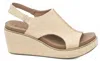 Corkys Footwear Women's Carley Raffia All Sandal In Natural In Neutral