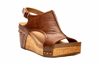 Corkys Footwear Women's Carley Wedge Heels In Brown
