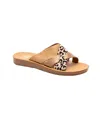 Corkys Footwear Women's Charm Strap Sandal In Leopard/gold In Brown