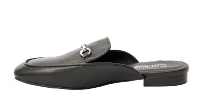 Corkys Footwear Women's Charmer Mule Flats In Black Brocade In Multi