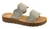 Corkys Footwear Women's Cheers Beaches Ab Sandals In Clear In Multi