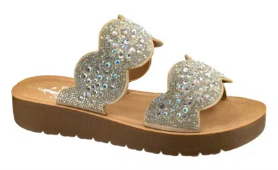Corkys Footwear Women's Cheers Beaches Ab Sandals In Clear In Multi
