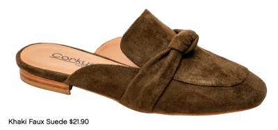 Corkys Footwear Women Clingy Flats In Khaki In Green