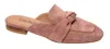 Corkys Footwear Women's Clingy Mule Sandal In Blush Faux Suede In Brown