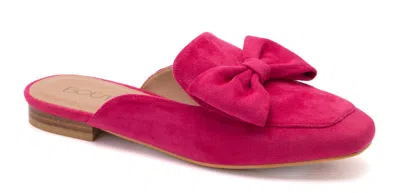 Corkys Footwear Women's Corky Hello Fall Mule In Fushia Suede In Multi