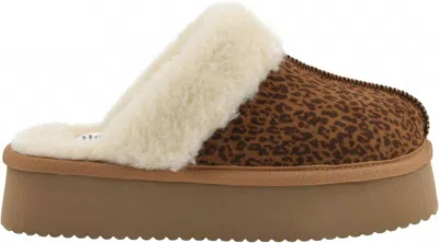 Corkys Footwear Women's Cuddle Up Slippers In Mini Leopard In Multi