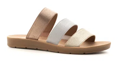 Corkys Footwear Women's Dafne Sandal In Mixed Metallic In Multi
