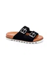 Corkys Footwear Women's Dash Platform Sandals In Black In Black
