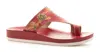 Corkys Footwear Women's Dorothy Sandals In Red Leather In Multi