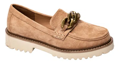 Corkys Footwear Women's Faux Suede Literally Loafers In Camel Faux Suede In Multi