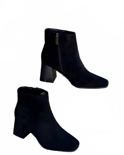 Corkys Footwear Women's Felicia Suede Boot In Black