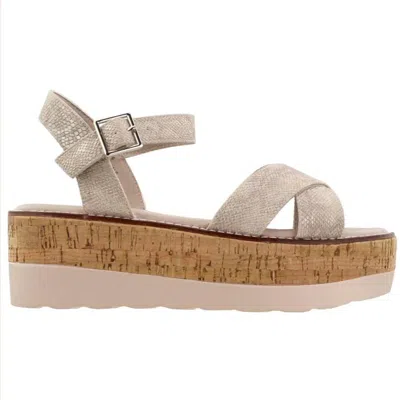 Corkys Footwear Women's Fluffie Sandal In Champagne In Brown