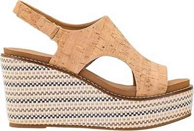 Corkys Footwear Women's Freddie Wedge Sandals In Cork In Multi