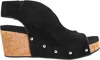 Corkys Footwear Women's For Keeps Wedge In Black In Black