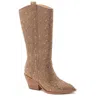 Corkys Footwear Women's Glitzy Rhinestone Boots In Gold In Gold