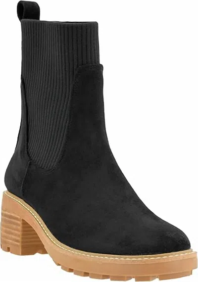Corkys Footwear Women's Goodness Gracious Booties In Black Faux Suede