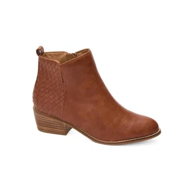 Corkys Footwear Women's Half And Half Ankle Boots In Bourbon In Brown
