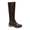 Corkys Footwear Women's Hayride Zip Up Boots In Chocolate In Brown