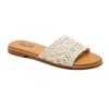 Corkys Footwear Women's Hey Beach Sandal In Natural In White