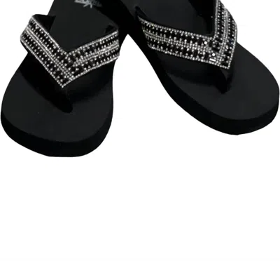 Corkys Footwear Women's Hibiscus Sandals In Black/black