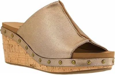 Corkys Footwear Women's Hissy Fit Wedge In Bronze
