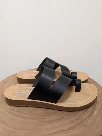 Corkys Footwear Women Just A Fling Sandal In Black