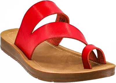 Corkys Footwear Women's Just A Fling Sandal In Red