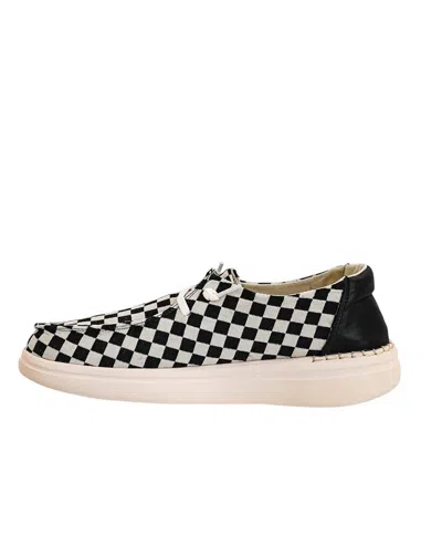 Corkys Footwear Women's Kayak 2 Loafer In Black/white Checkered In Multi