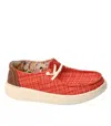 Corkys Footwear Women's Kayak 2 Loafer In Coral Tweed In Multi