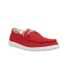 Corkys Footwear Women's Corduroy Kayak Shoes - Medium In Red In Red