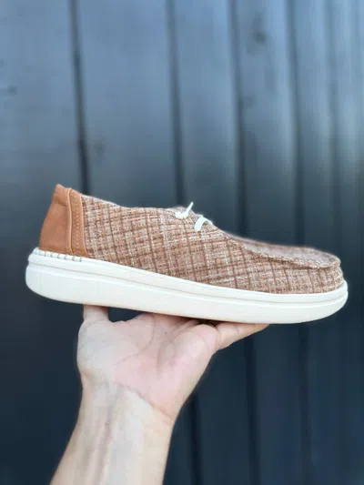 Corkys Footwear Women's Kayak Tweed Sneakers In Tan In Multi