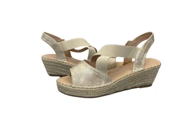 Corkys Footwear Women's Kimmie Wedge Sandals In Gold