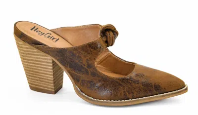 Corkys Footwear Women's Knot Gonna Happen Heeled Mule In Cognac In Multi