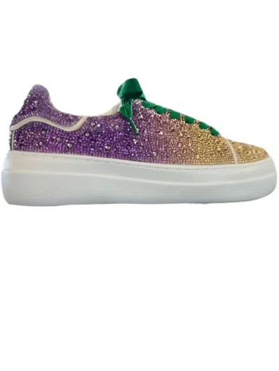 Corkys Footwear Women's Let's Party! Ombré Sneaker In Purple