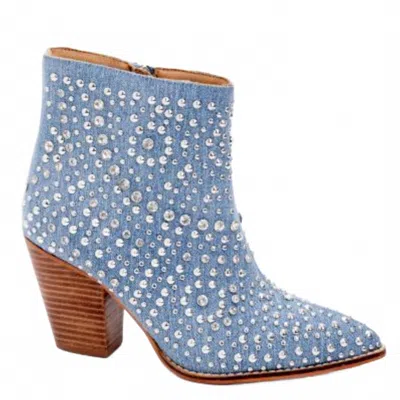 Corkys Footwear Women's Line Dance Boots In Blue Denim
