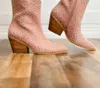 CORKYS FOOTWEAR WOMEN'S LOWLIGHTS BOOTS IN BLUSH