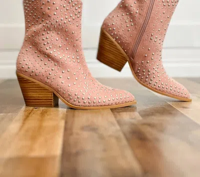 Corkys Footwear Women's Lowlights Boots In Blush In Gold