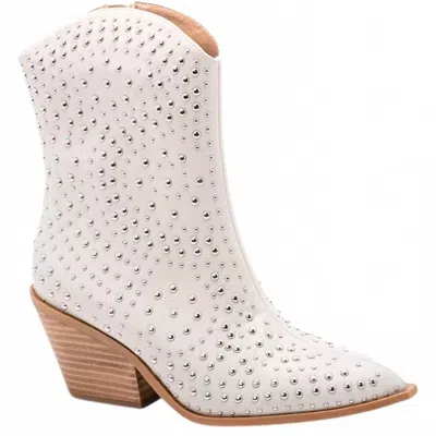 Corkys Footwear Women's Lowlights Heeled Boots In Ivory In Multi